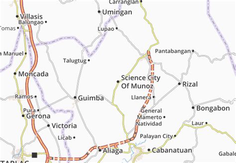 Science City of Muñoz Map .